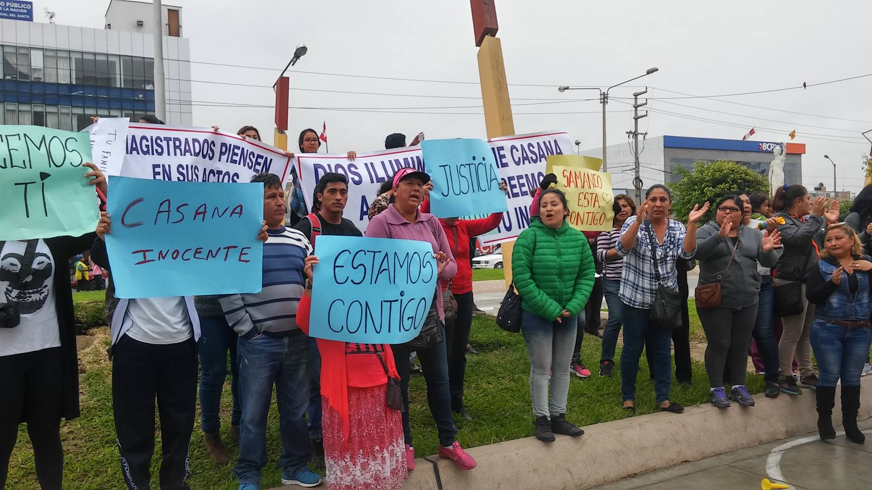 Caso Samanco: familiares y amigos de Jaime Casana dicen que es inocente y exigen su libertad