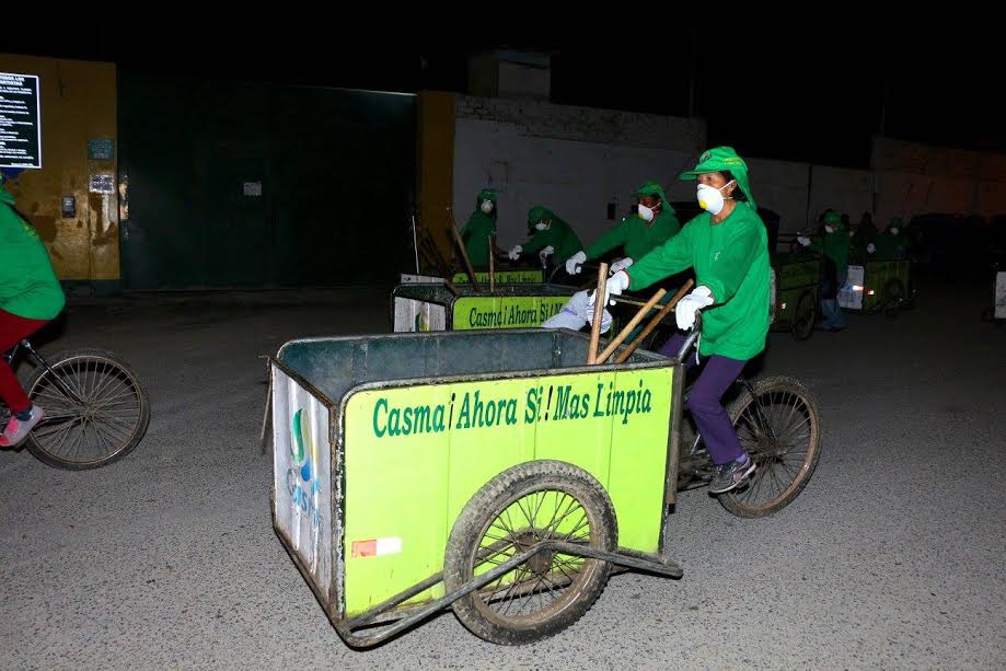 Casma: municipio entregó nuevos implementos a personal de limpieza pública