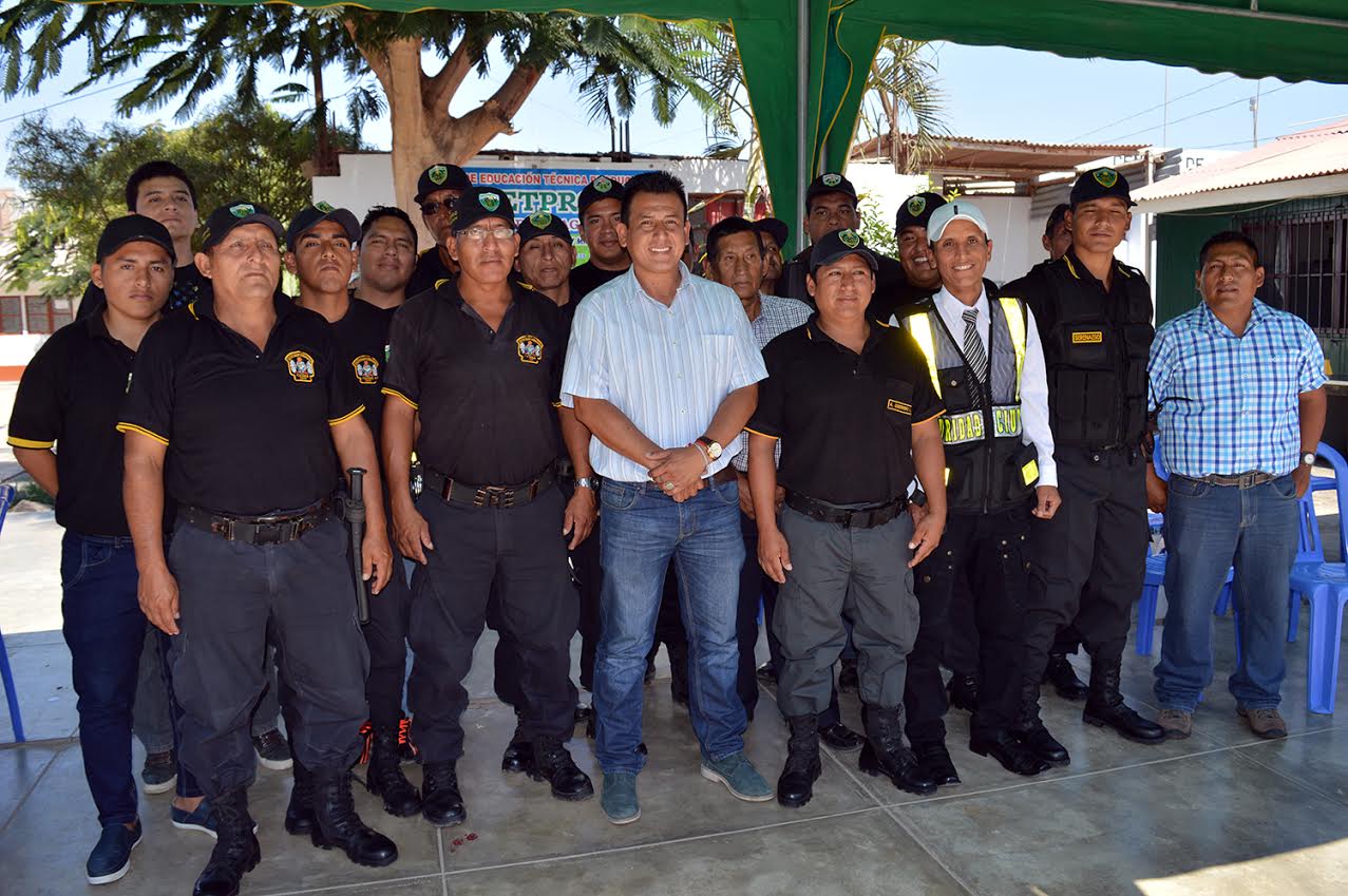 Municipalidad de Casma celebra el octavo aniversario de creación de su Serenazgo