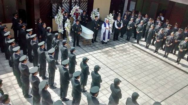Chimbote: Emotiva despedida a suboficial que perdió la vida en fatal accidente