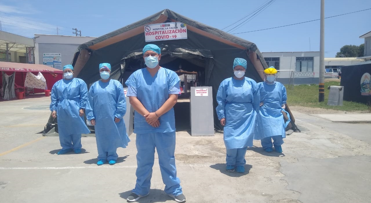A un año de reportar el caso 0 en Hospital La Caleta de Chimbote, son 36,505 personas atendidas en Triaje