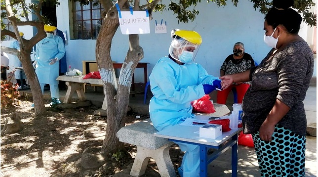 Chimbote: Red de Salud Pacífico Norte detecta 10 casos covid-19 en el centro poblado de Santa Ana