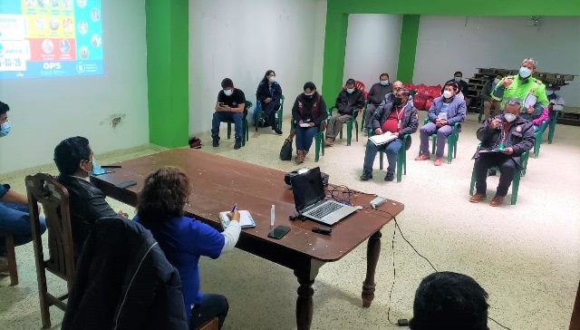 Red de Salud Pacífico Norte toma acciones en Pallasca ante incremento de casos Covid-19
