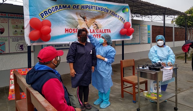 Se incrementa en 25% pacientes con diabetes e hipertensión durante pandemia en Chimbote