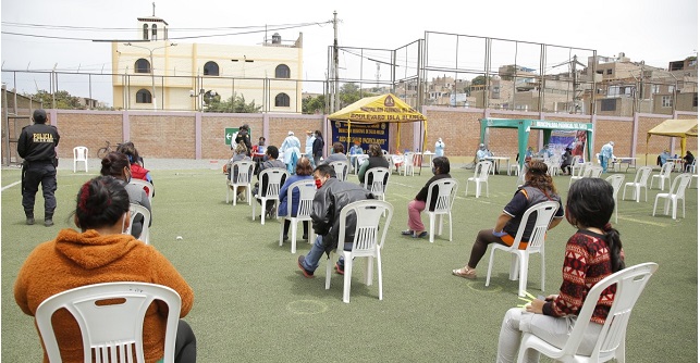 Chimbote: detectan 38 casos covid-19 en Villa España y 37 en El Carmen