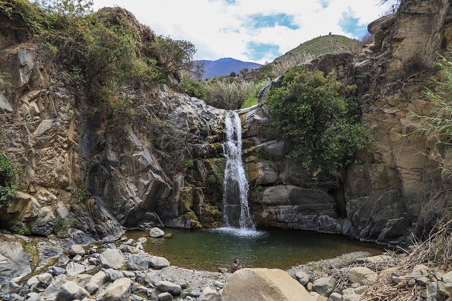 Alcalde Briceño inauguró construcción de vías de acceso a catarata de Hornillos en Moro