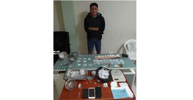 Sujeto que microcomercializaba varios tipos de drogas en Casma fue atrapado por los policías