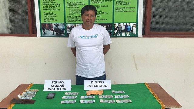 Cayó prontuariado delincuente que extorsionaba a ingeniero con 50 mil soles en distrito de Santa