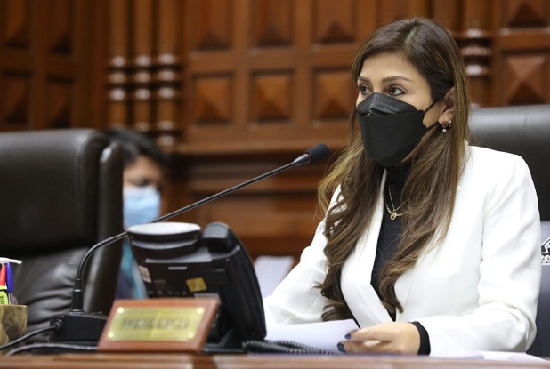 Congresista Lady Camones sobre inamovilidad obligatoria: "Tiene un tufillo a dictadura"
