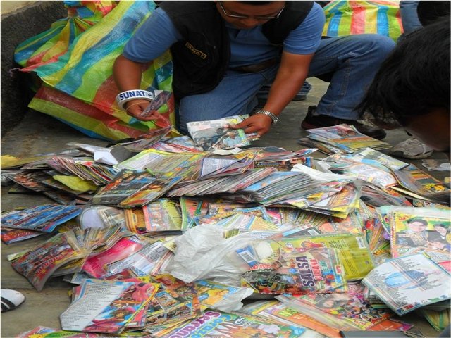 Chimbote: incautan CDs y DVD “piratas” en mercado Ferrocarril valorizado en más de 289 mil soles