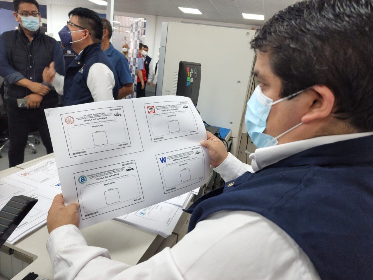 Publican diseños definitivos de las cédulas de sufragio para los comicios de octubre 