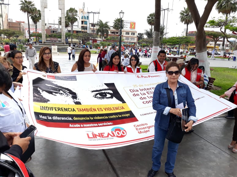 Cerca de 800 casos de maltrato hacia la mujer atendió el CEM de la Primera Comisaría de Chimbote