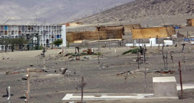 Chimbote: advierten presencia de invasores en hectáreas de terreno del cementerio San Pedro