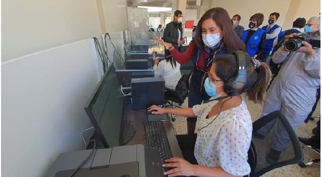 Inauguran central telefónica en Áncash para detección y atención de casos sospechosos de covid-19