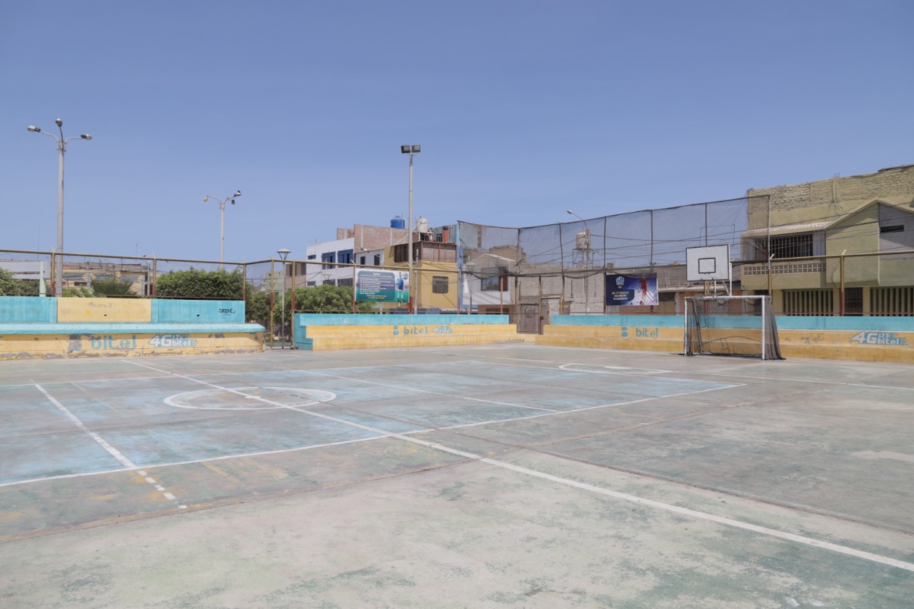 Municipio remodelará campo deportivo en Urb. Los Héroes de Nuevo Chimbote
