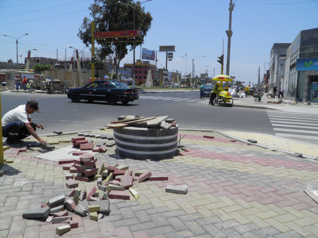 Evacuan informe supervisor de la obra Centro Cívico Comercial de Chimbote