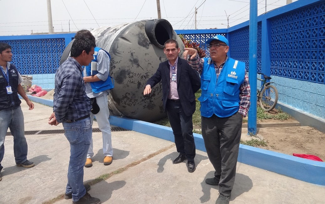 Centro médico de Huarmey de EsSalud inicia mejoras en su infraestructura