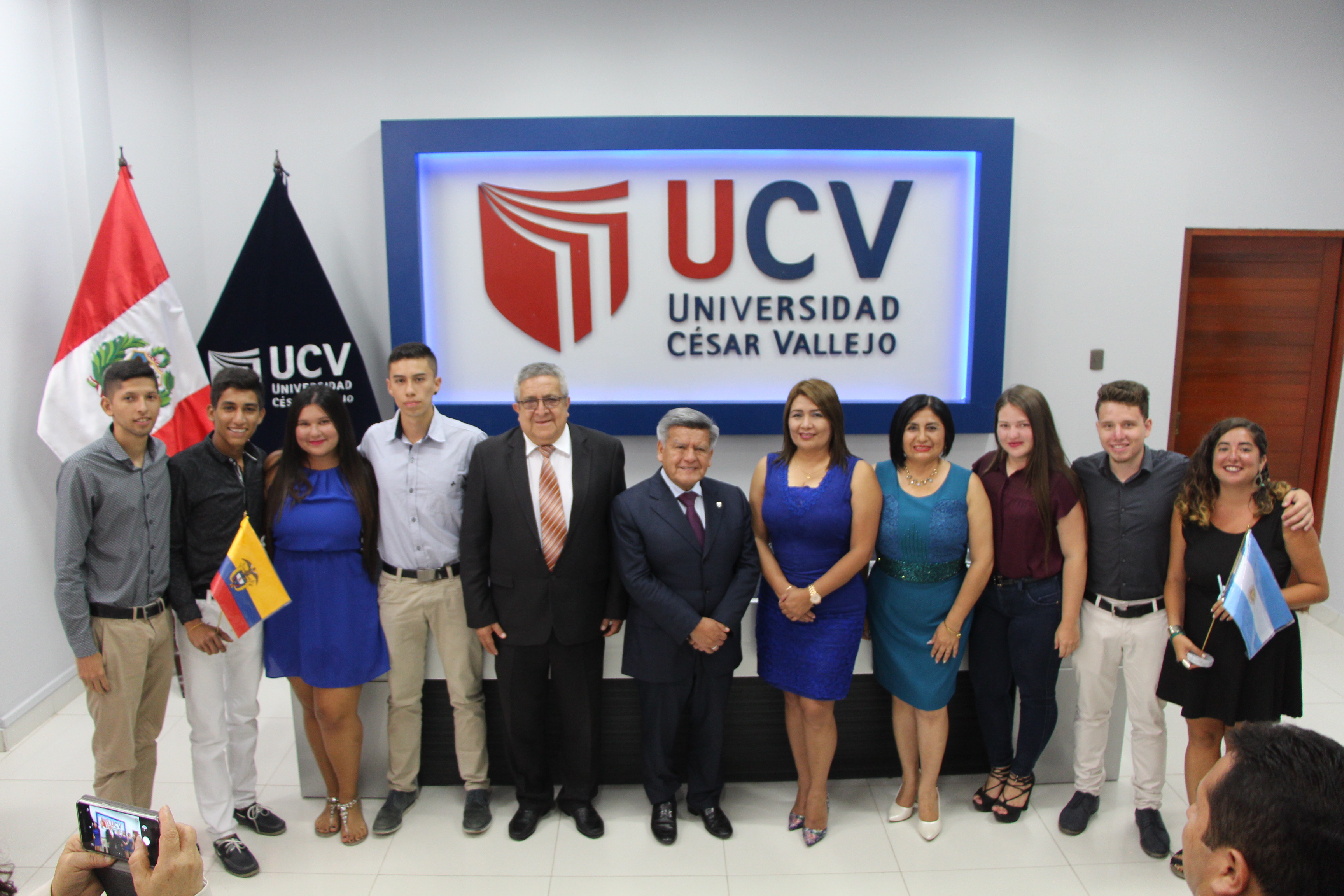 UCV Chimbote realizó ceremonia de despedida estudiantes extranjeros