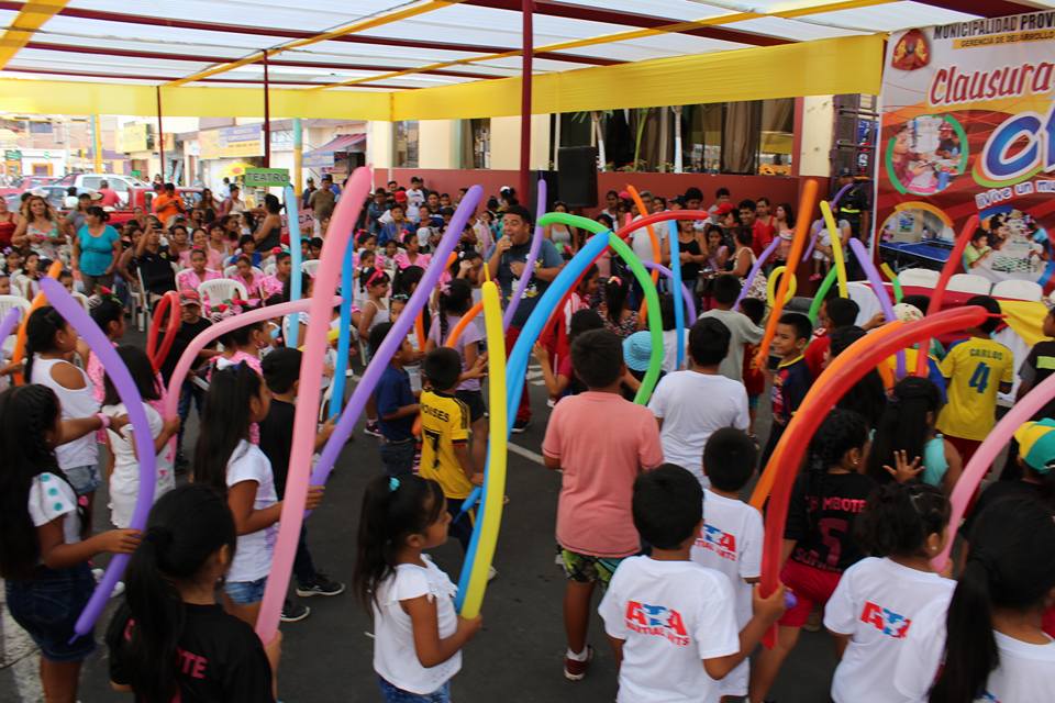 Más de 2000 niños participaron de programa vacacional de la Municipalidad Provincial del Santa
