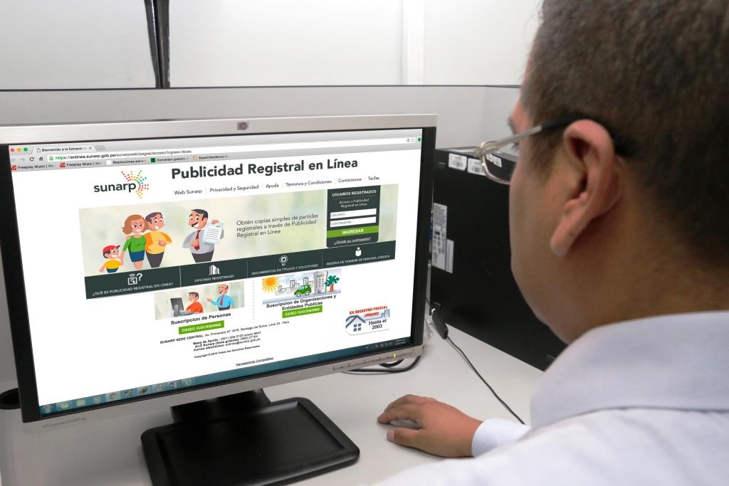 Sunarp: Ahora puedes solicitar certificados con firma electrónica vía internet