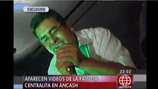 América Noticias difunde imágenes de Alvarez celebrando en "La Centralita" con periodistas (Video)