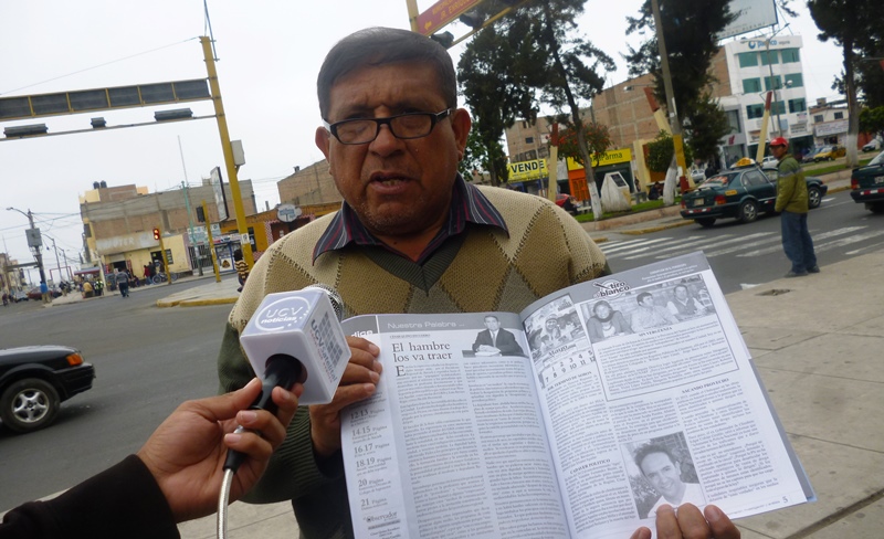 Presidente regional querella a periodistas chimbotanos