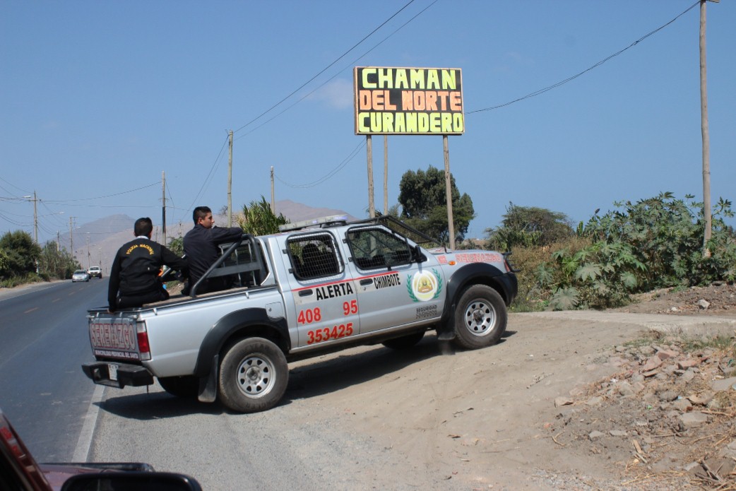 “El Chamán del Norte” fue multado por colocar letreros en Chimbote