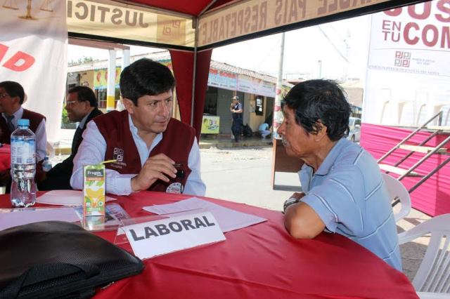 Corte del Santa brindó orientación en materia legal a pobladores de Casma