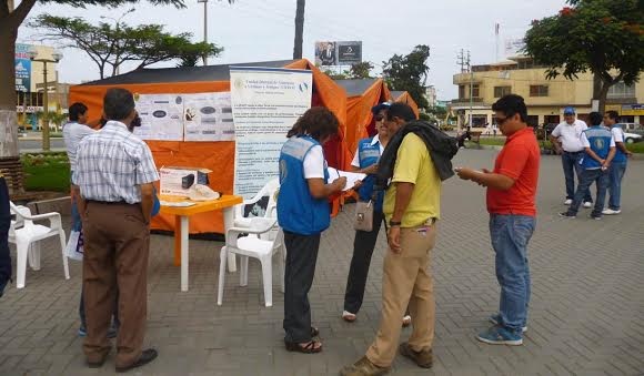 Ministerio Público atiende consultas de la población chimbotana