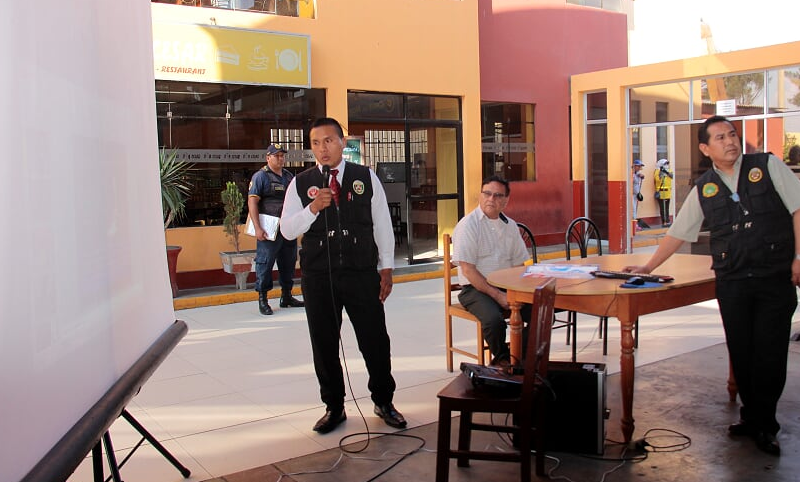 Chimbote: Municipio realiza charlas sobre trata de personas en terminal “El Chimbador”