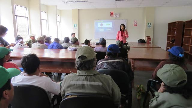 Santa: personal edil recibe charlas de seguridad ocupacional para prevenir accidentes laborales