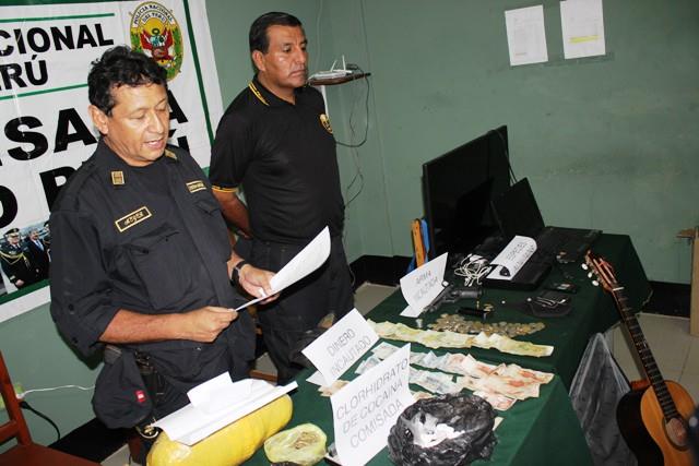 Caen vendedores de droga a delivery con 3.5 kilos de marihuana y 280 gramos de cocaína en Chimbote