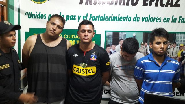 Chimbote: Chilenos detenidos por robar en Tottus se acogen a terminación anticipada