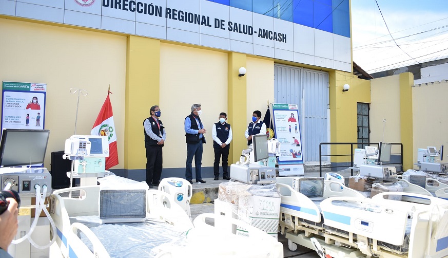  Covid-19: hospital de Huaraz se refuerza con más camas UCI