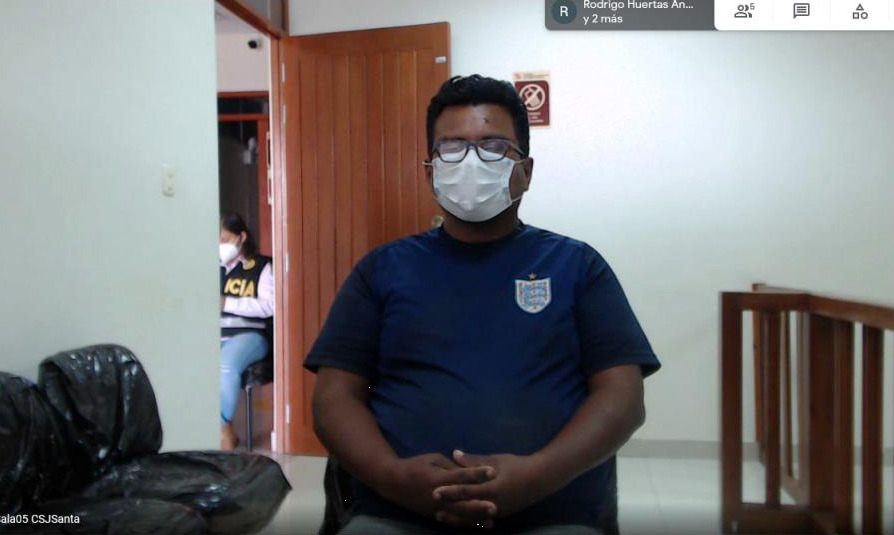 Chimbote: prisión preventiva de  9 meses  para sujeto que intentó violar a recepcionista de hostal