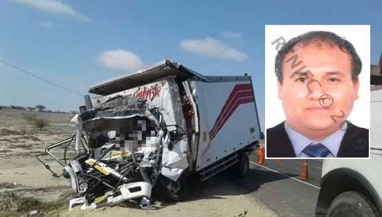 Chofer chimbotano murió en fatal accidente en la Panamericana Norte, en el tramo Chiclayo-Piura