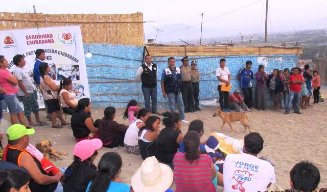 Otros dos pueblos de Chimbote reciben capacitación para impulsar conformación de juntas vecinales