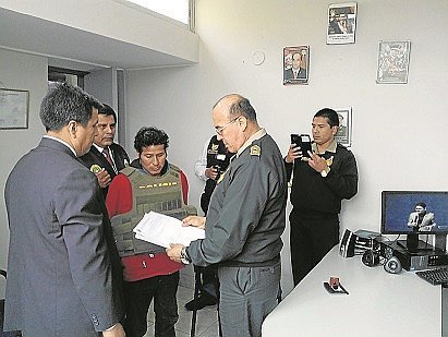 “Chileno” se niega a hablar con la Policía, dice que dirá todo pero a la Fiscalía