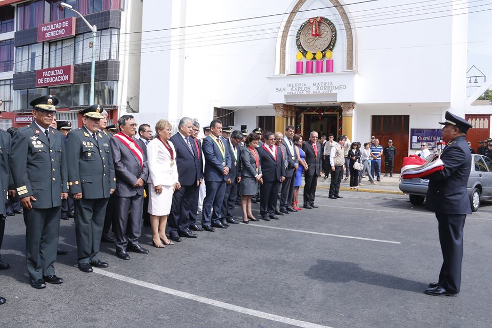 Chimbote celebra sus 110 años de creación política con presencia de sus autoridades 