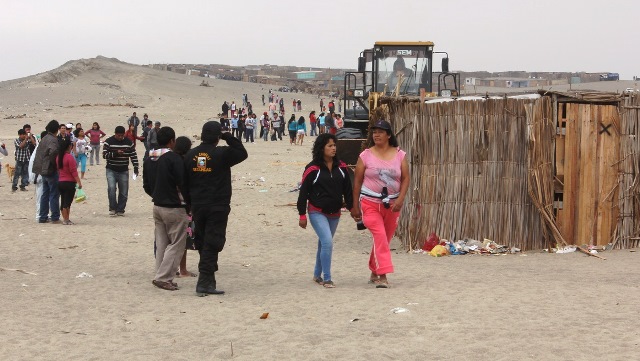 Chinecas desalojó a invasores de 7 has. de tierras destinadas a desarrollo agrícola