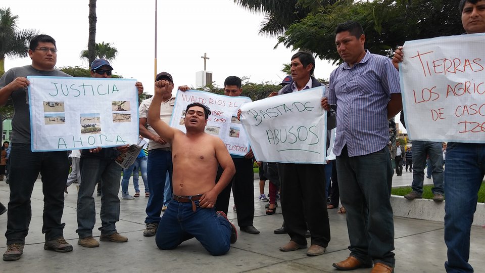 Agricultores sin tierras de Chinecas piden a Waldo Ríos que les transfiera 100 hectáreas