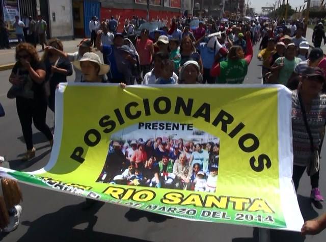 Chimbote: invasores exigen transferencia de las 217 hectáreas de Chinecas a la SBN