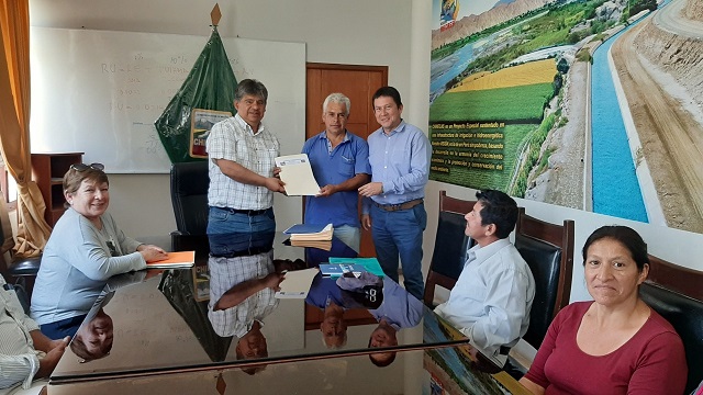 Tras 20 años posesionarios de las tierras de Chinecas harán uso de riego tecnificado (Áncash)