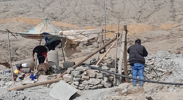 Chinecas interviene minera ilegal reincidente que operaba en distrito de Nuevo Chimbote