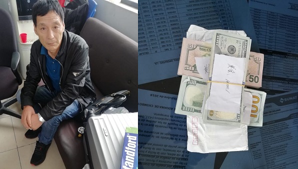 Chimbote: ciudadano chino que no declaró 24 mil dólares es investigado por la Fiscalía de Lavado de Activos