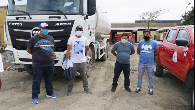 Choferes del municipio de Chimbote continúan trasladando muestras para descarte de Covid-19 al INS en Lima