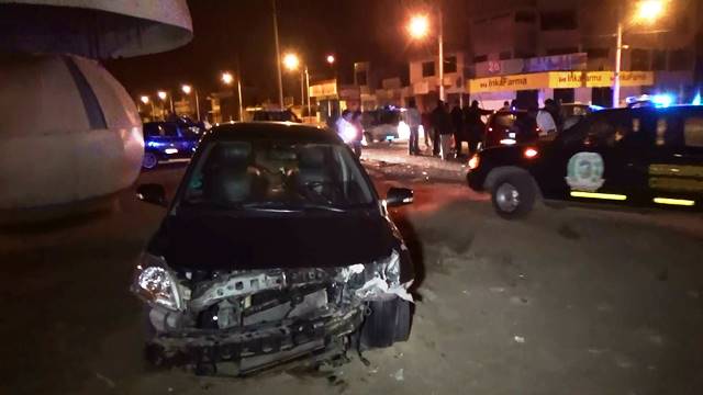 Nuevo Chimbote: chofer resulta gravemente heridos tras violento choque en "Garatea"