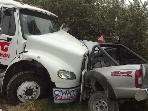 Un muerto dejó como saldo un fatal accidente en la Panamericana Norte en Casma