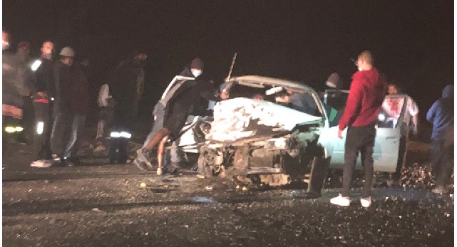 Esposos resultaron heridos en violento choque de vehículos en el distrito de Nepeña