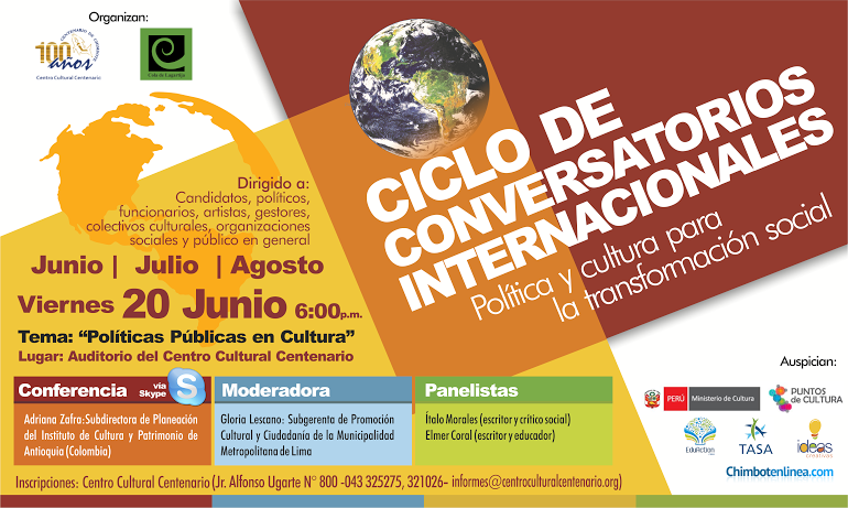  “Política y cultura para la transformación social”